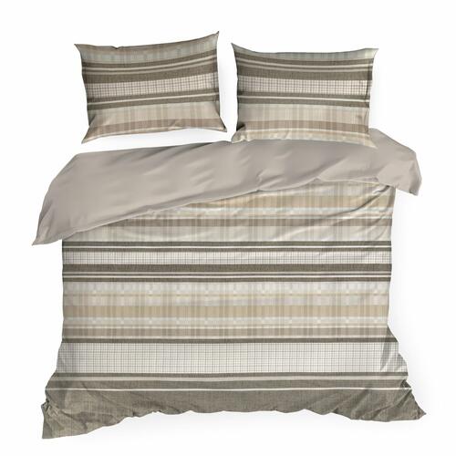 Obliečky na posteľ z kvalitnej renforce bavlny - Sara 37, prikrývka 160 x 200 cm + 2x vankúš 70 x 80 cm